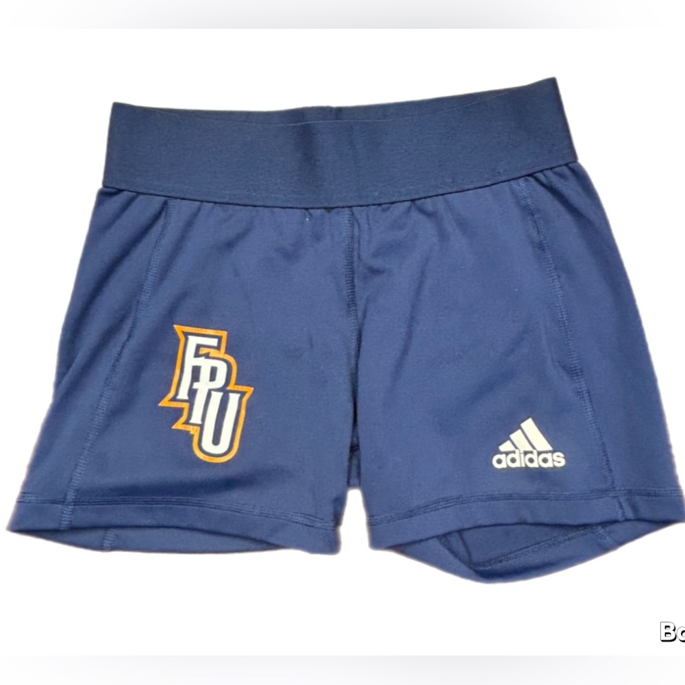 Fresno Pacific University Adidas Blue Athletic Running Performance Shorts